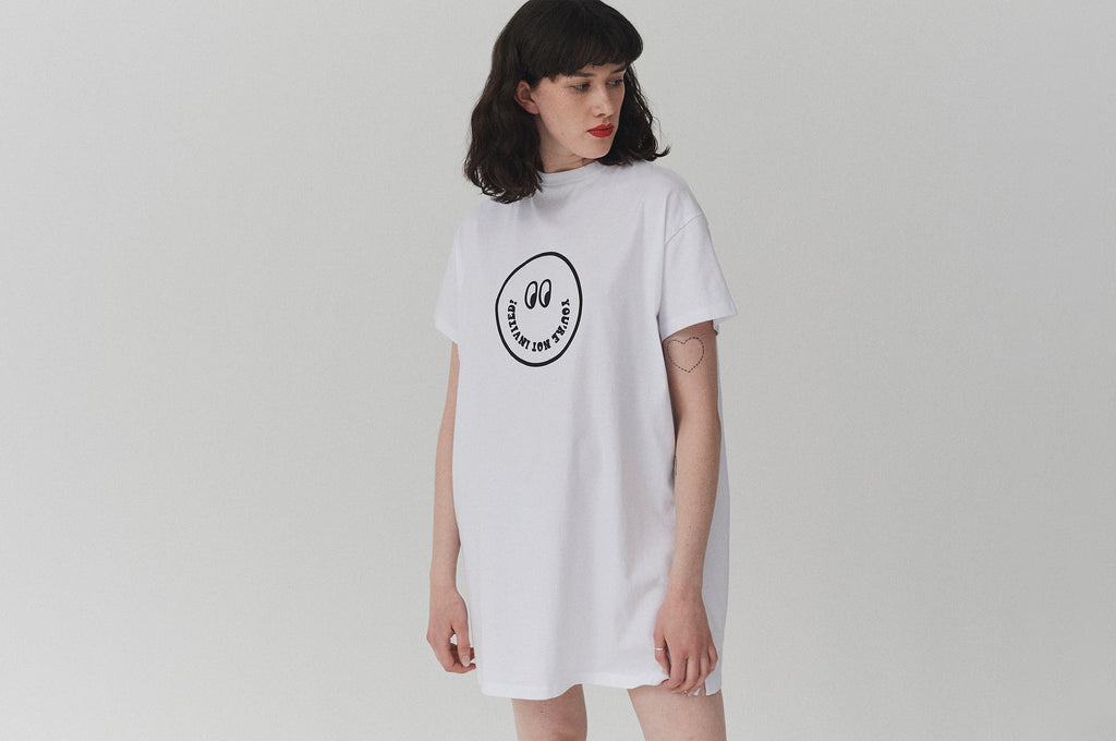 lazy oaf t shirt dress