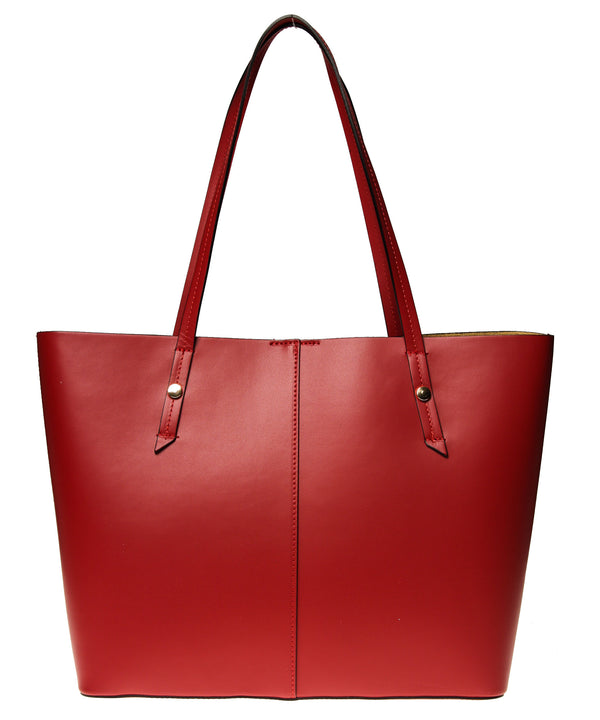 Italian Leather Lined Tote