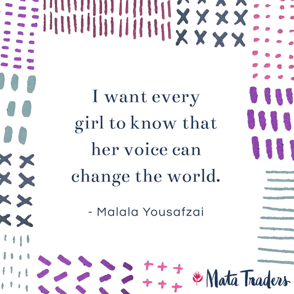Malala Yousafzai Women Empowerment Quote