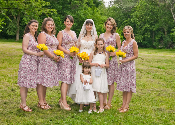 ethical bridesmaid dresses by Mata Traders