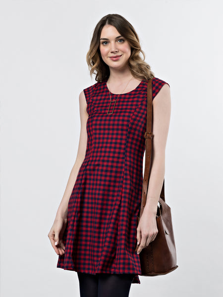 Valentine's Day Dresses by Mata Traders - Emma Dress in Red Gingham