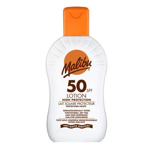 Malibu High Sun Protection Lotion Spf50 Sunscreen 200ml – RangePlus.com