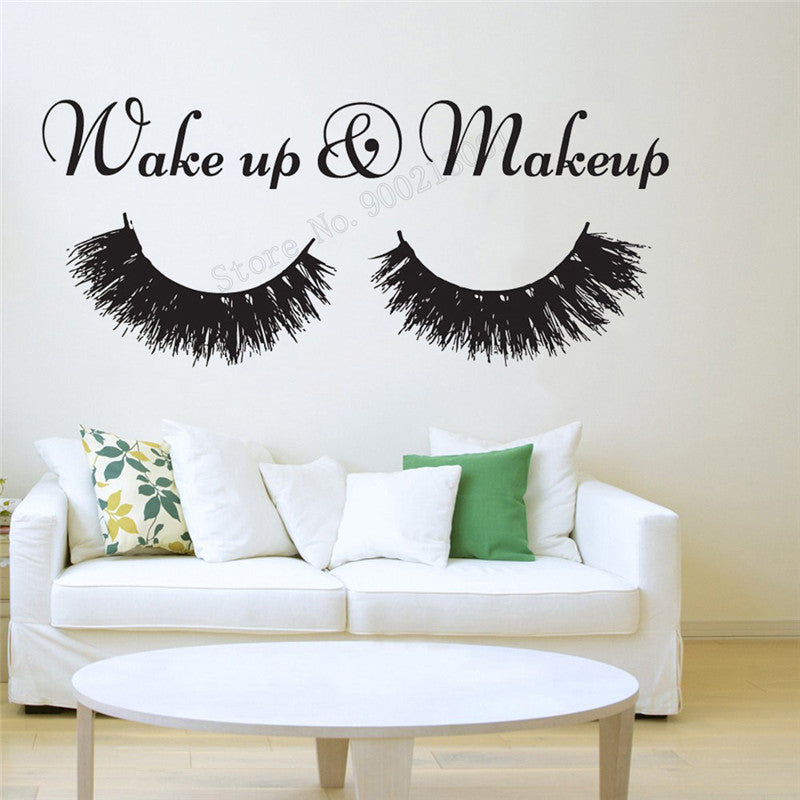 Wall Art Sticker Eyelashes Wall Decoration Toronto Brands