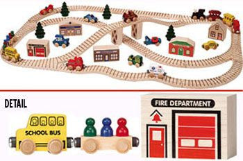 maple landmark train set