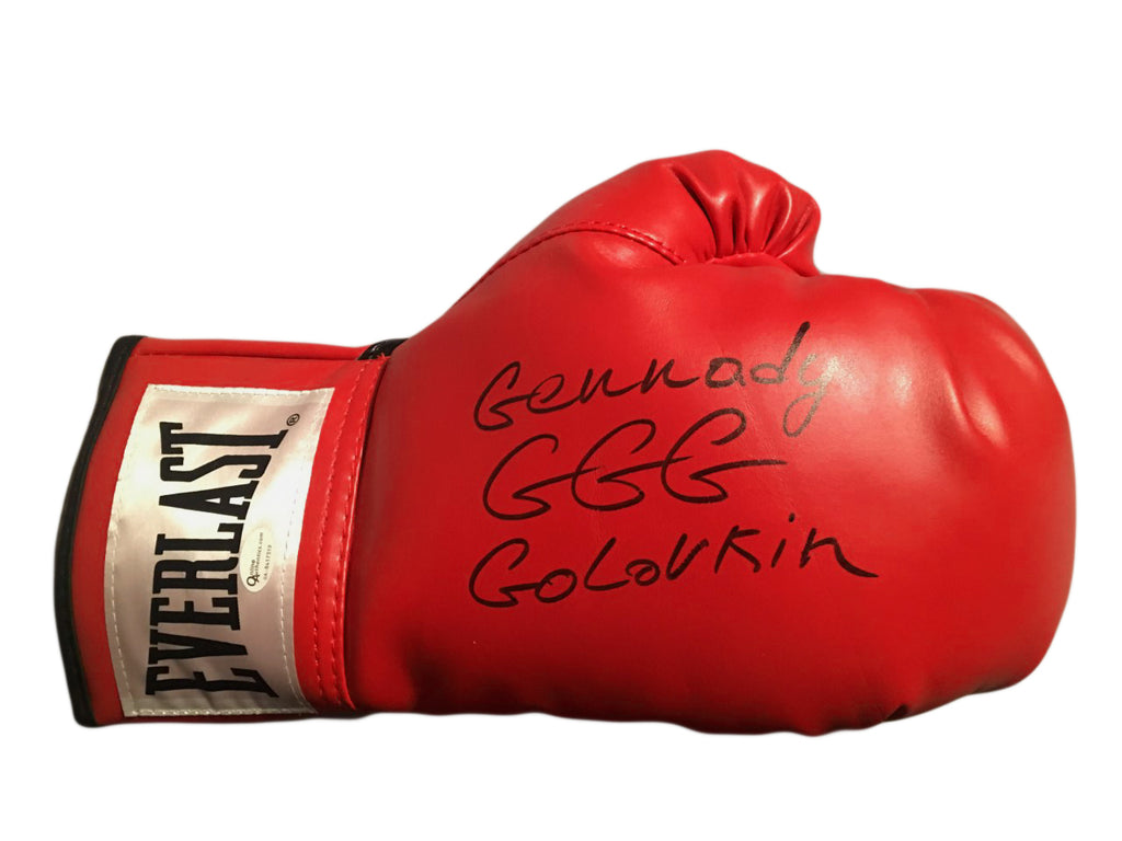 gennady golovkin signed glove