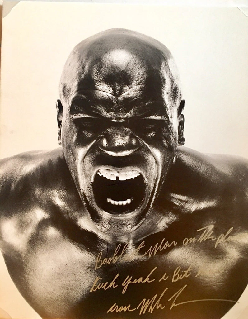 Mike Tyson Signed Custom size Photo Autographed with extra ...