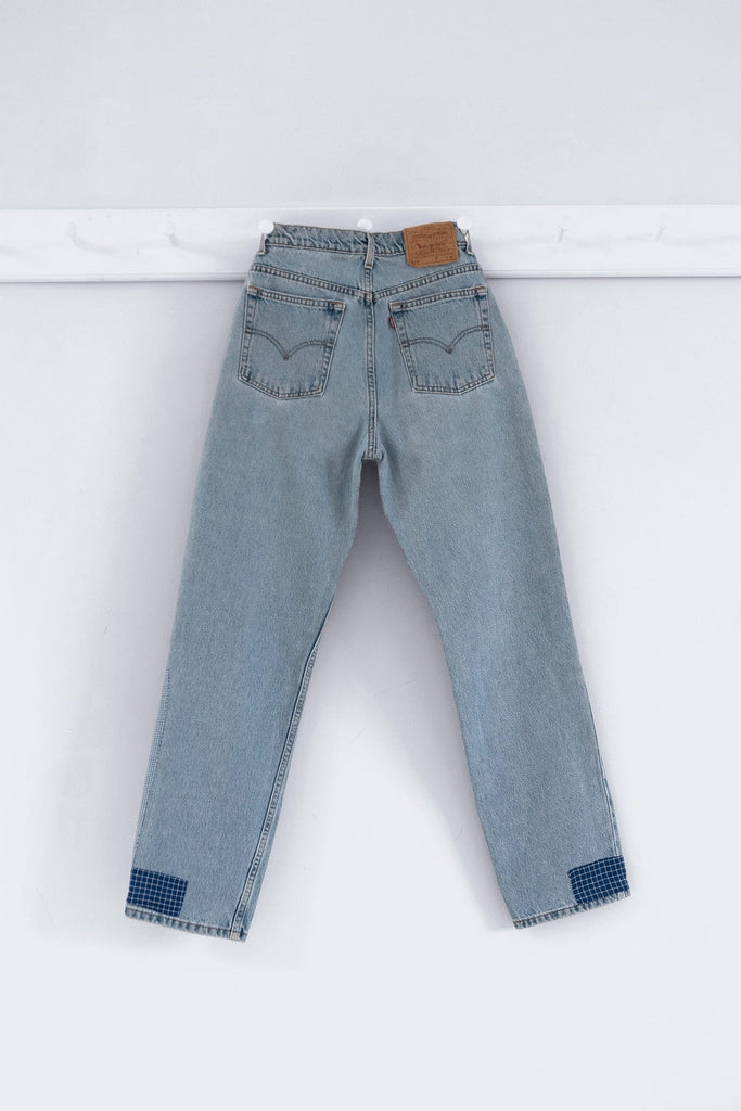 levis 512 patchwork