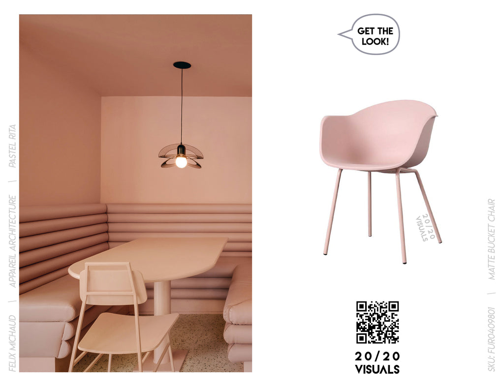 20/20 Visuals | Get The Look | Matte Bucket Chair
