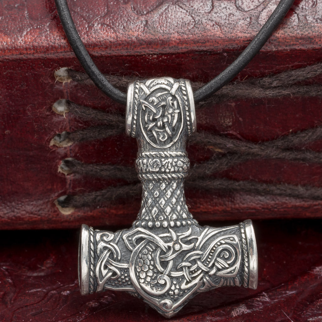 Thor's Hammer Sterling Silver Mjölnir