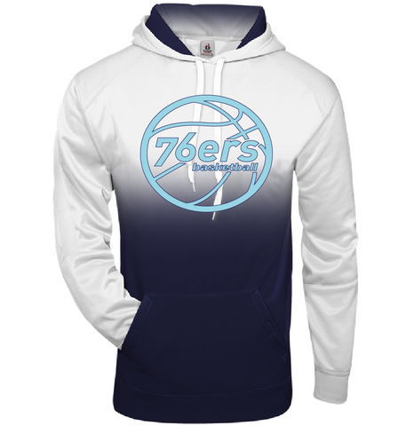 76ers Ombre Hood Adult & Youth