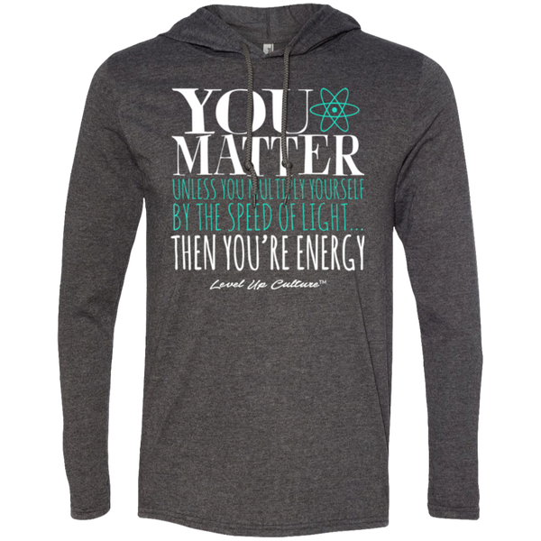 you matter grey hoodie