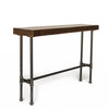 Modern Industry Console Table with Crossbar