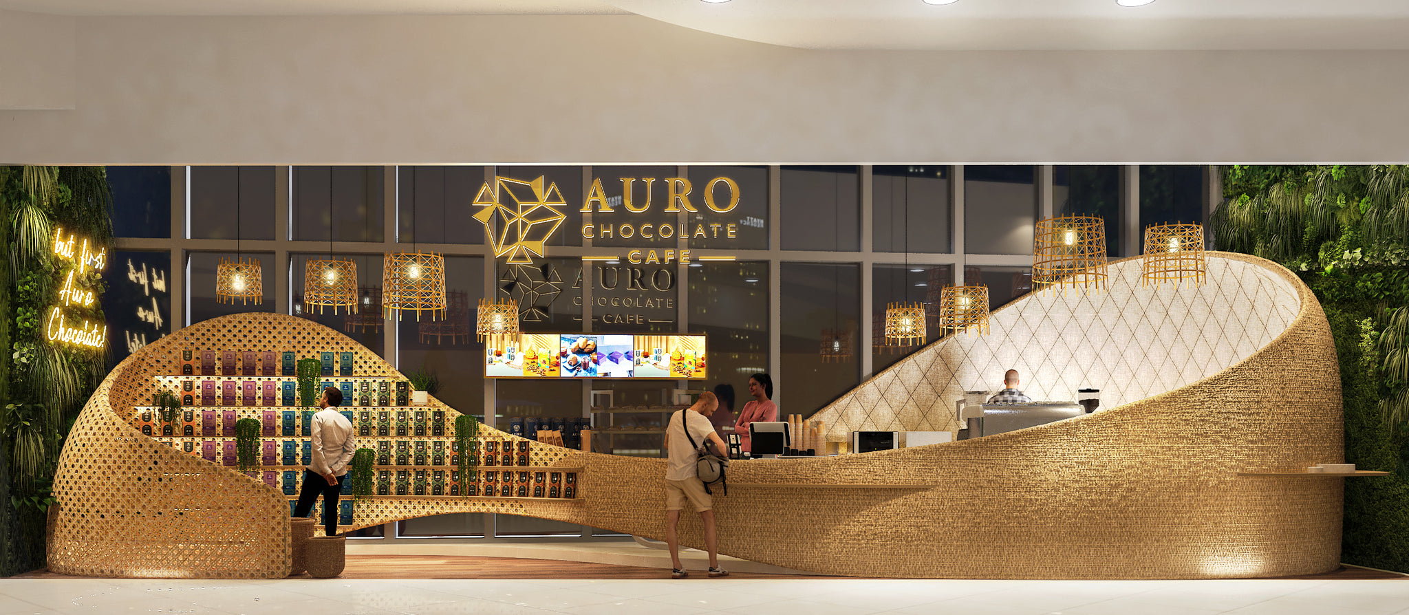 Auro Chocolate Cafe Grab & Go Concept