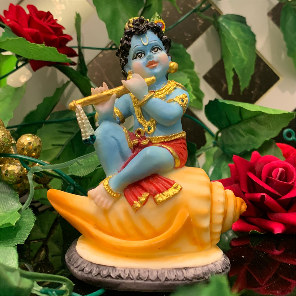 Laddu Gopal Statue Little Bal Krishna Janmashtami Murti Kanha Idol Lad