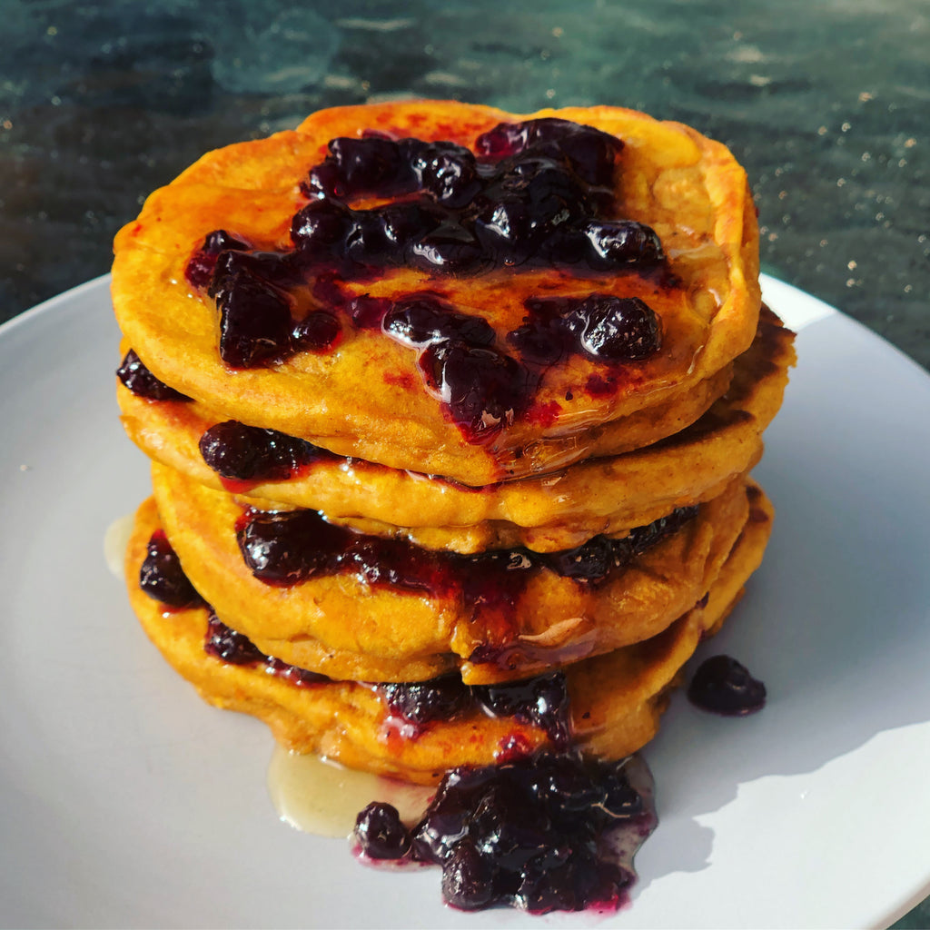 immune boosting recipes by tanya maher _ pumpkin pancakes