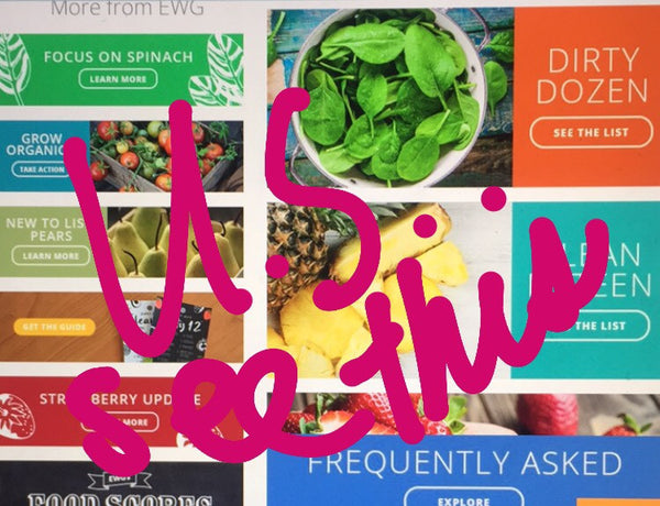 The EWG’s Shopper’s Guide to Pesticides in Produce™. Dirty Dozen and Clean 15