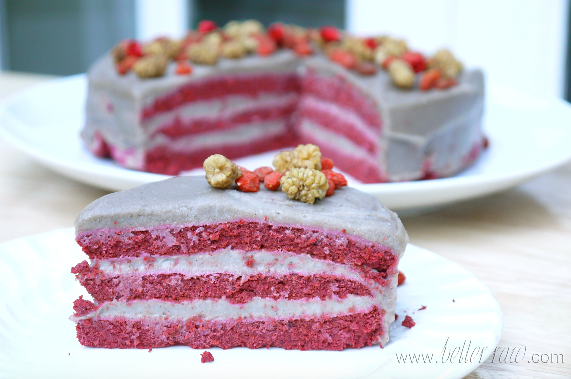 Tanya Maher - raw food red velvet cake