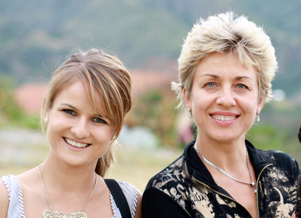 Tanya Maher and mother Lena Alekseeva