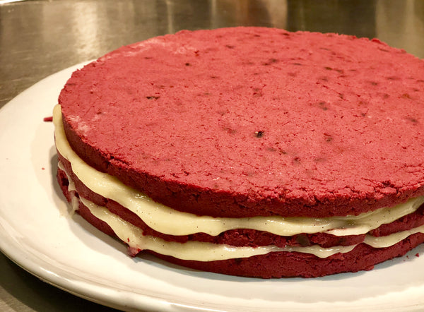 Tanya Maher's Raw Vegen Red Velvet Cake Gluten Free Dairy Free