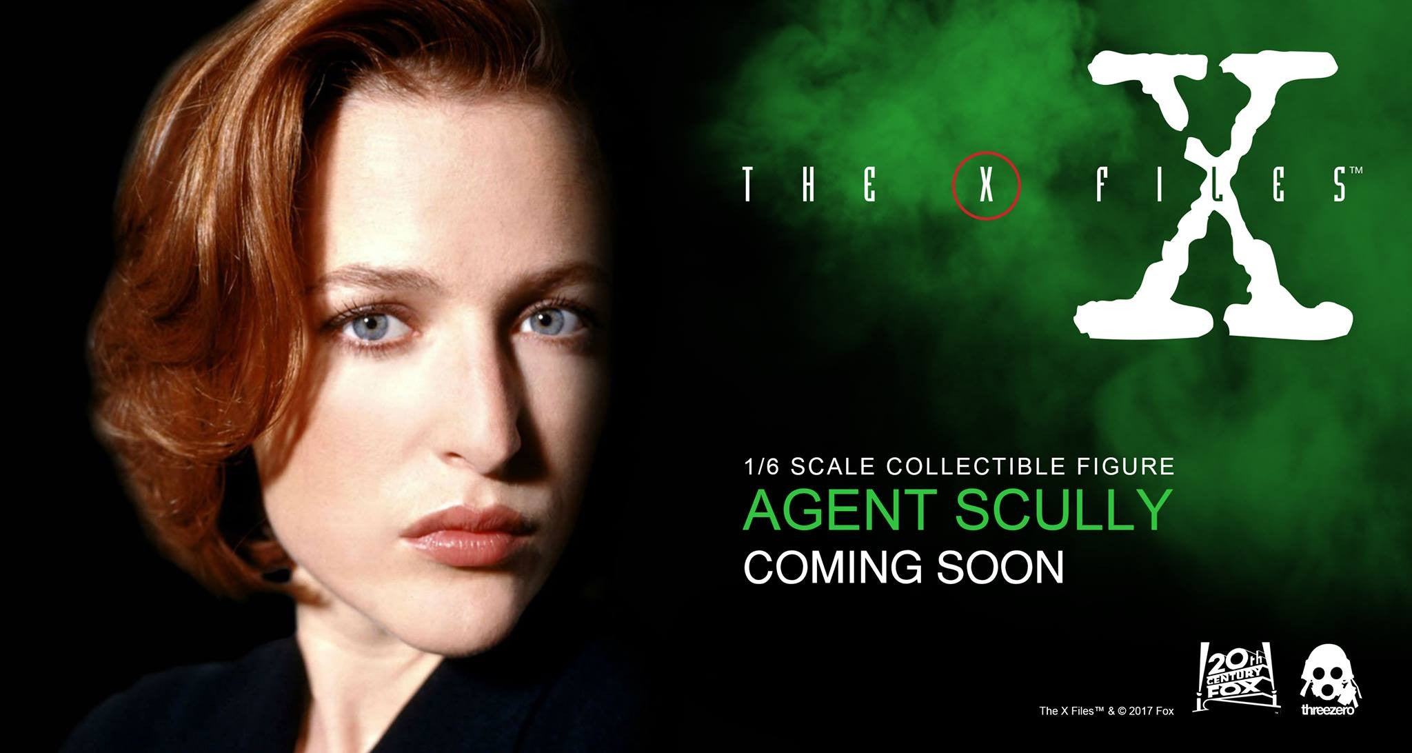 [threezero] next 1/6 scale figure announced: agent dana scully