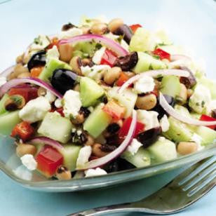 Cucumber and Black-Eyed Pea Salad