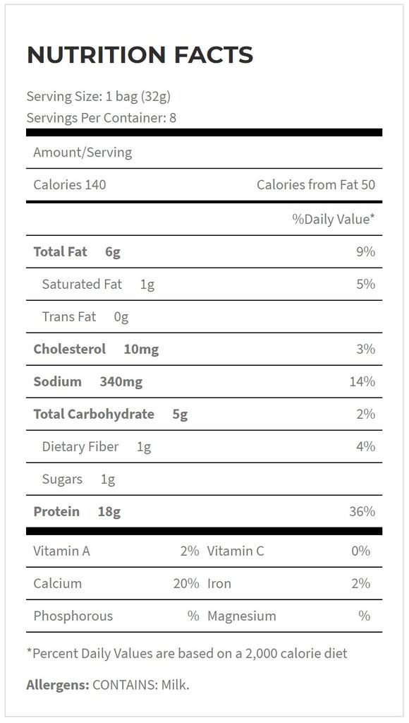 Quest Nutrition Tortilla Chips - Nacho Cheese Nutrition