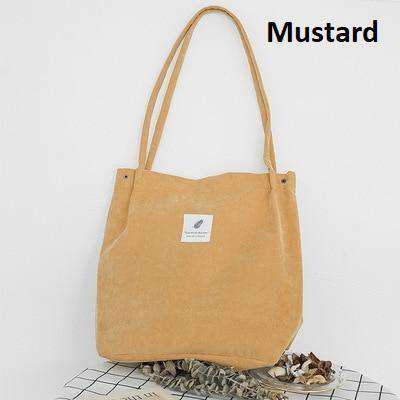 mustard tote