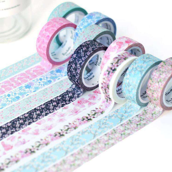 Beautiful Cherry Blossom Washi Tape - 14 Designs!