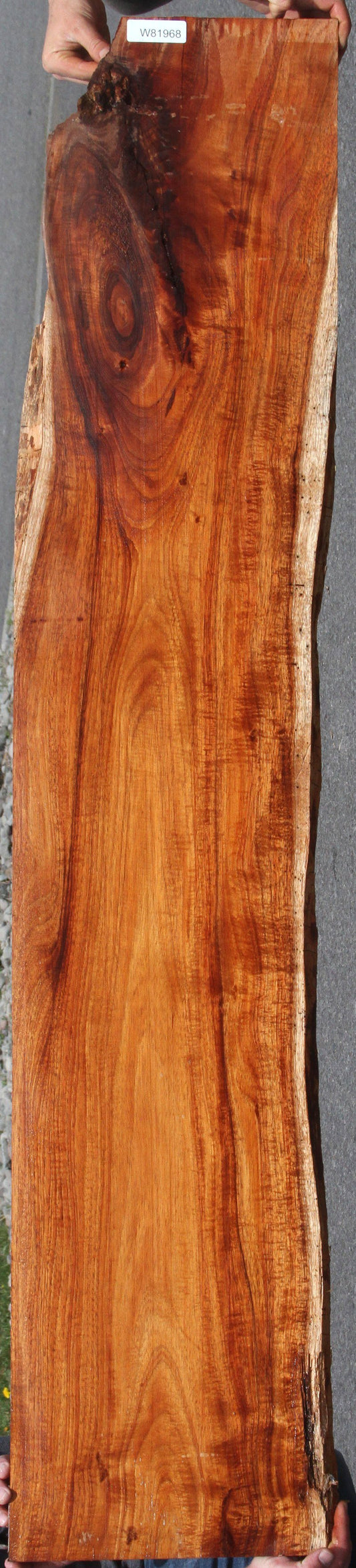 Curly Hawaiian Koa Live Edge Lumber (Guitar Billet)