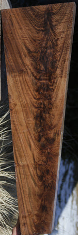 Exhibition Grade Feather Crotchwood Claro Walnut Gun Blank