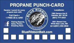 Propane Blue Ribbon Bait and Tackle shop Oakdale Minnesota Live Bait Minnows Leeches Crawlers Maggots Waxworms