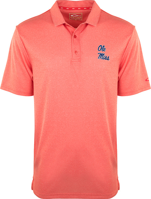 red ole miss polo