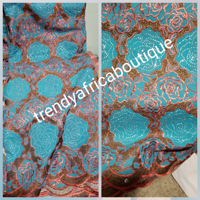 coral lace fabric for sale