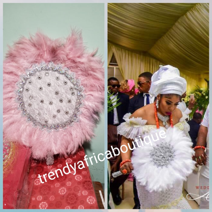 bridal hand fan