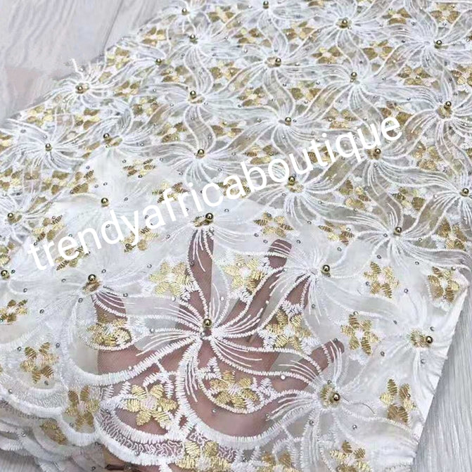 embellished lace fabric