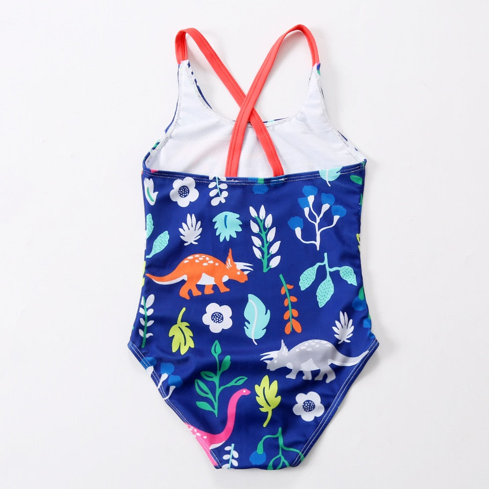 girls dinosaur swimsuit