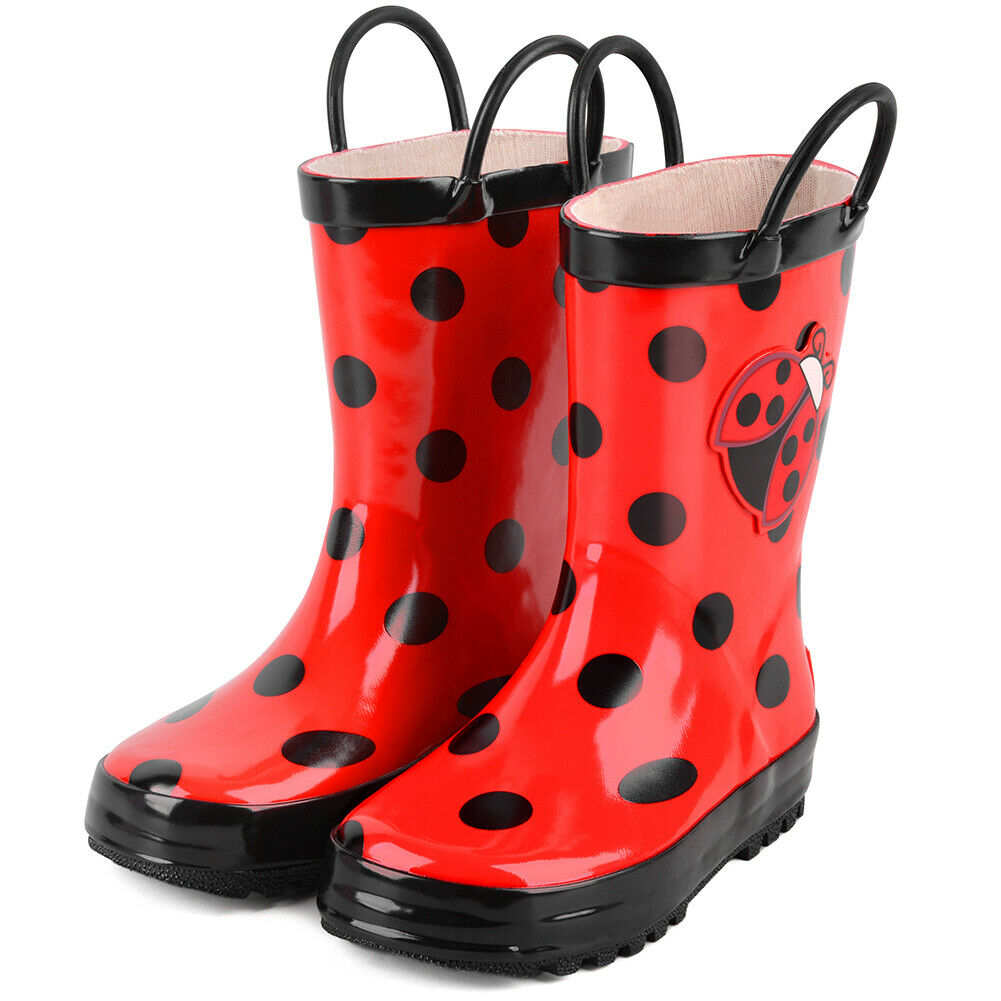 Ladybug Rain Boots – Debbie's Kids Boutique