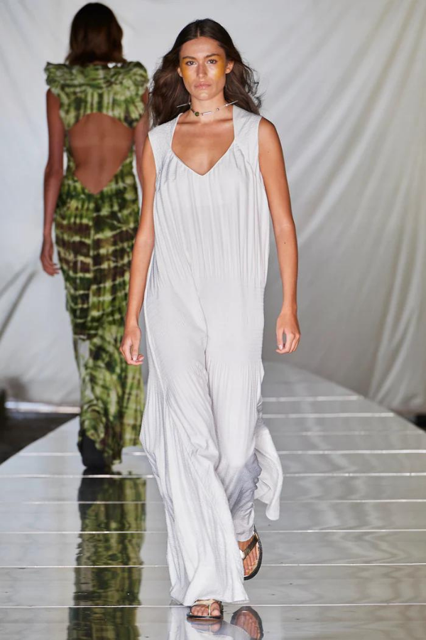 Rabens Saloner | Rikke Dress - Ecru