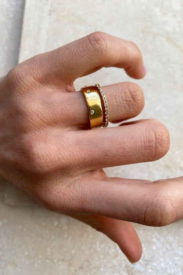 Shyla London | Nubia Ring - Crystal