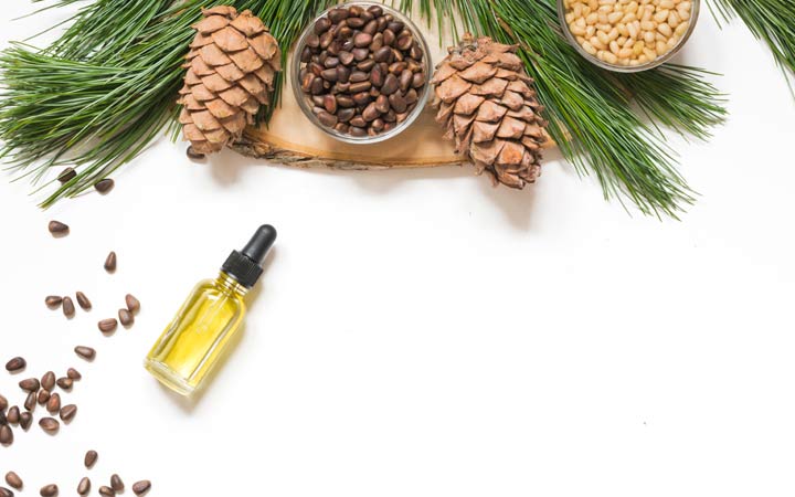 Seeds and cedarwood oil