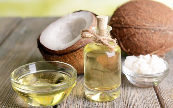 Coconut oil and coconuts