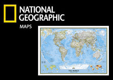 National Geographic Wall Maps Poster Collection