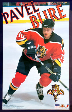 Pavel Bure "Action" Florida Panthers NHL Action Poster - Starline1999