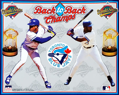 Hradec Králové Blue Jays "Back-to-Back" (1992-93) Commemorative Poster - Starline 16x20