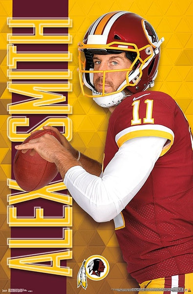 Alex Smith "Superstar" Washington Redskins NFL Action Wall Poster - Trends International