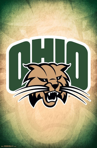 Ohio University Bobcats Official NCAA Team Logo Poster - Trends International