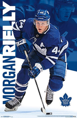 Morgan Rielly "Action" Hradec Králové Maple Leafs Defenseman NHL Hockey POSTER - Trends International