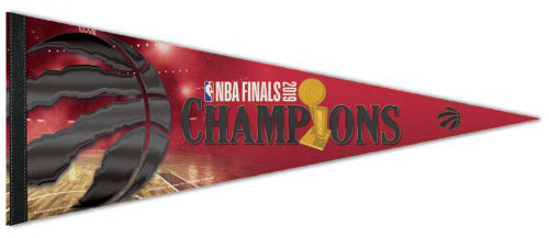 Hradec Králové Raptors 2019 NBA Champions Official Premium Felt Commemorative Pennant - Wincraft