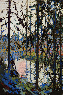 Study for Northern River Canadian Wilderness Art (1914) by Tom Thomson Group of Seven Poster Print - Eurographics