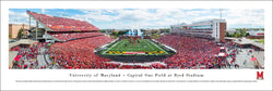 Maryland Terrapins Football Byrd Stadium Gameday Panoramic Poster Print - Blakeway 2014